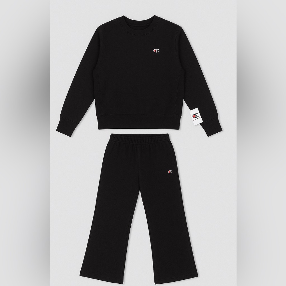 Champion Classic Black Tracksuit